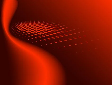 Background Composition, Web Template (Halftone) Stock Illustration