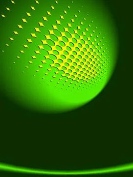 Background Composition, Web Template (Halftone) Stock Illustration