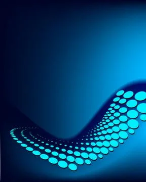 Background Composition, Web Template (Halftone) Stock Illustration