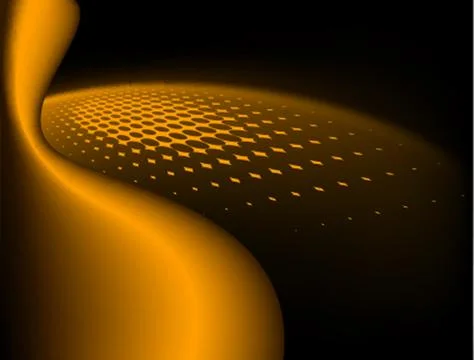 Background Composition, Web Template (Halftone) Stock Illustration