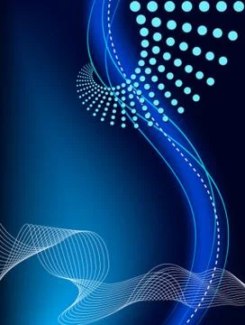 Background Composition, Web Template (Halftone) Stock Illustration