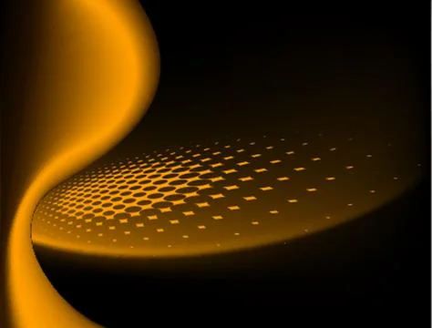 Background Composition, Web Template (Halftone) Stock Illustration