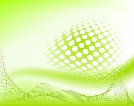 Background Composition, Web Template (Halftone) Stock Illustration