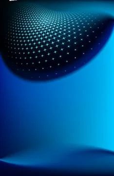 Background Composition, Web Template (Halftone) Stock Illustration