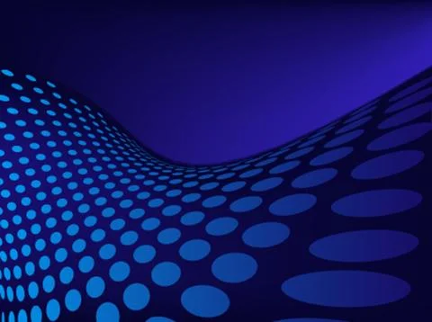 Background Composition, Web Template (Halftone) Stock Illustration