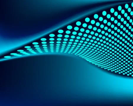 Background Composition, Web Template (Halftone) Illustrazione stock