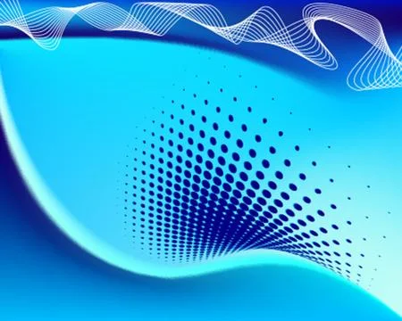 Background Composition, Web Template (Halftone) Stock Illustration