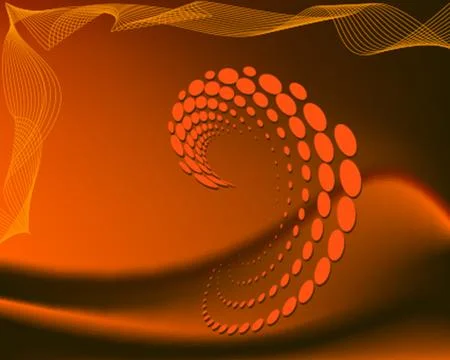 Background Composition, Web Template (Halftone) Stock Illustration