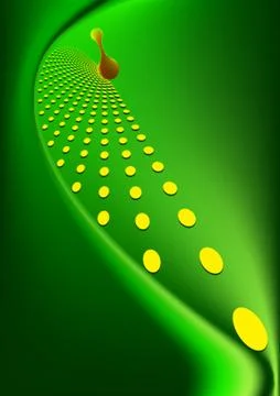 Background Composition, Web Template (Halftone) Stock Illustration