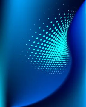 Background Composition, Web Template (Halftone) Stock Illustration