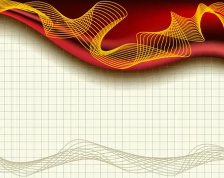 Background Composition, Web Template (Halftone) Stock Illustration