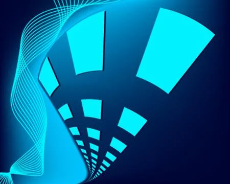 Background Composition, Web Template (Halftone) Stock Illustration