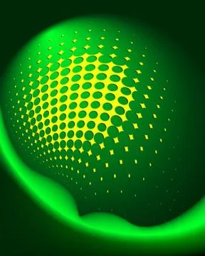 Background Composition, Web Template (Halftone) Stock Illustration