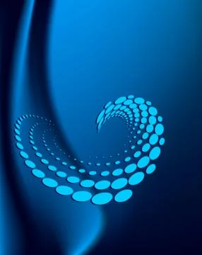 Background Composition, Web Template (Halftone) Illustrazione stock