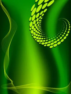 Background Composition, Web Template (Halftone) Stock Illustration