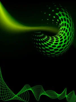 Background Composition, Web Template (Halftone) Stock Illustration