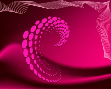 Background Composition, Web Template (Halftone) Stock Illustration