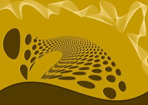 Background Composition, Web Template (Halftone) Stock Illustration