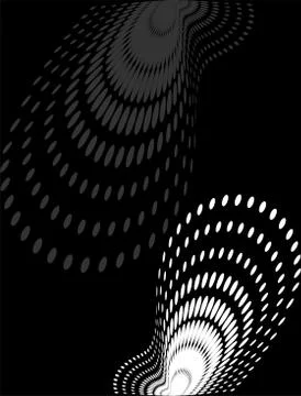 Background Composition, Web Template (Halftone) Stock Illustration