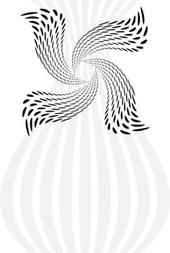 Background Composition, Web Template (Halftone) Stock Illustration