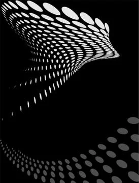 Background Composition, Web Template (Halftone) Stock Illustration