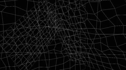 Background computer animation. Alpha channel Stock Footage 24832672