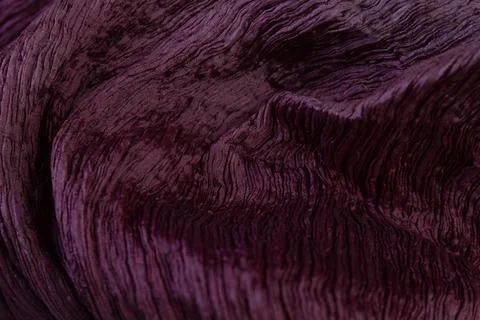 Background Concept, Deep Plum Textured Fabric Stock Photos