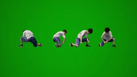 Background, concept, green, white, game, design, toy, illustration, player, tech Video stock 214352220