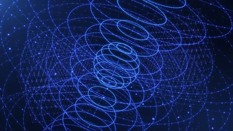 Background concept of technology network and big data network connection Stock Footage 256220807