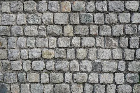 Background concept of wall, floor arrangement of rectangular bricks Stock Photos