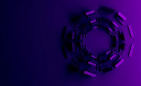 Background conceptual image of digital 3d icons Stock Photos