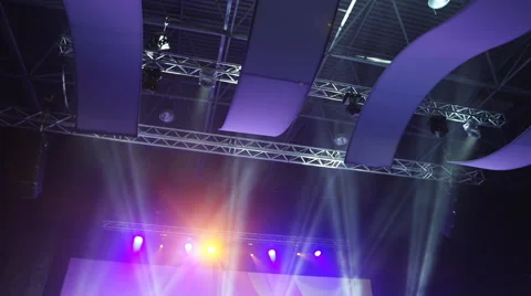 Background concert lights Stock Footage 51691357