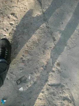 Background with concrete in a sidewalk with different elements in daylight Fotos Stock