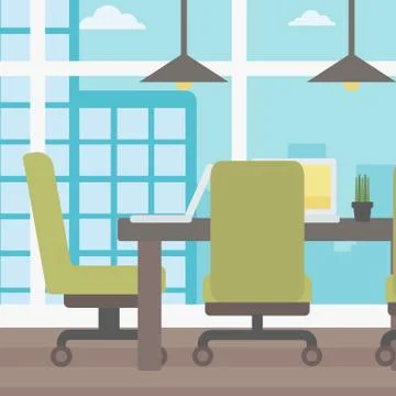 Background of conference room Stock Illustration