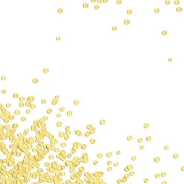 Background confetti bottom left corner Stock Illustration