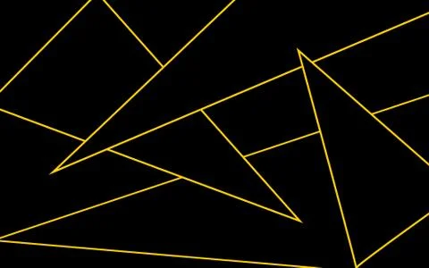 A background consisting of black triangles Stock Illustration
