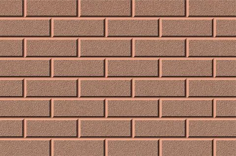 Background consisting of an brick wall Stock Illustration