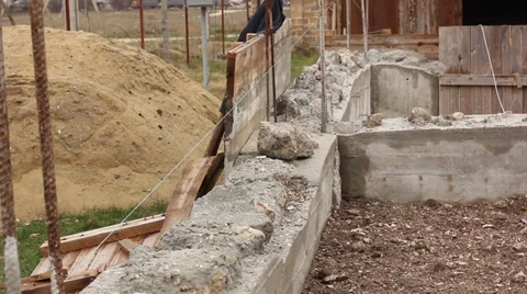 Background of the construction site Stock Footage 38935838