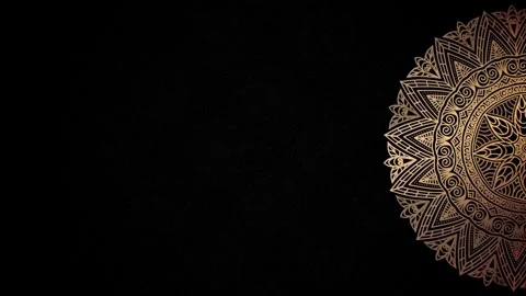 Background with Copy Space Background of Eid Al Fitr Mubarak and Traditional Stock Footage 270954608