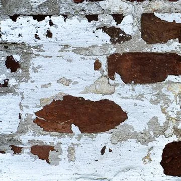 Background of crack brick wall texture Stock Photos