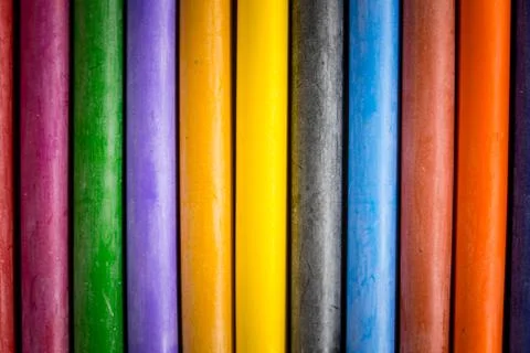 Background  Crayon Stock Photos