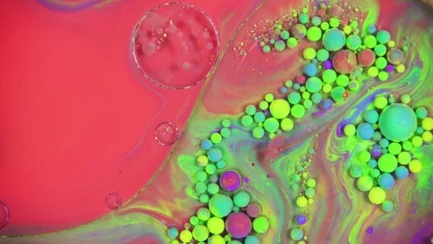 Background created by water-based paints Video stock 98406068