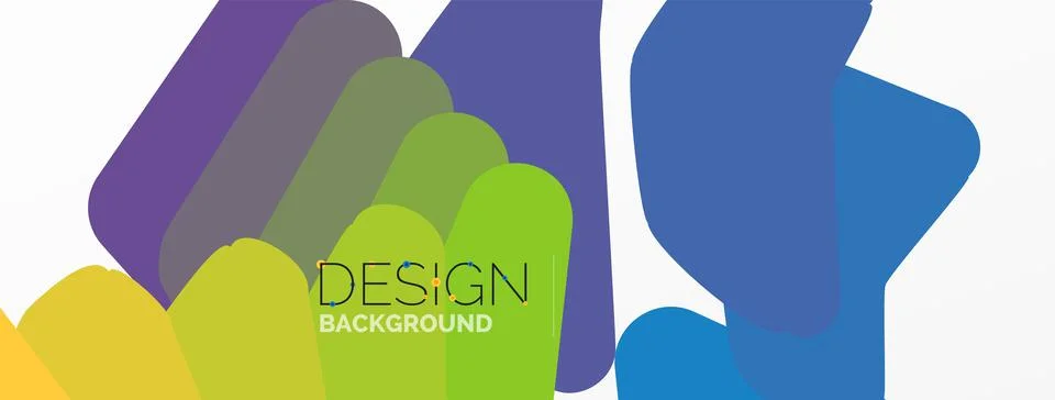 Background, creative geometric shapes composition with gradient effect Stock Illustration