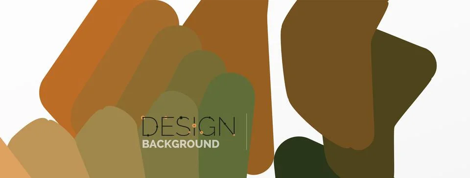 Background, creative geometric shapes composition with gradient effect Stock Illustration
