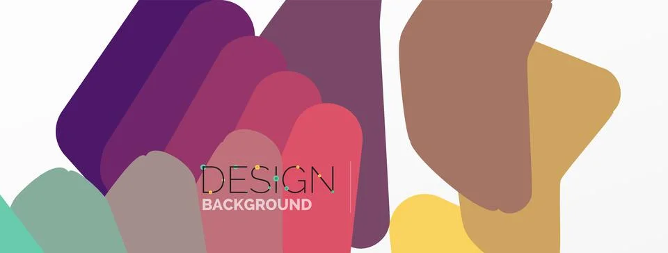 Background, creative geometric shapes composition with gradient effect Stock Illustration