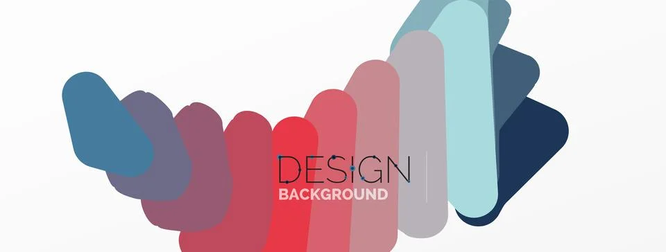Background, creative geometric shapes composition with gradient effect Stock Illustration