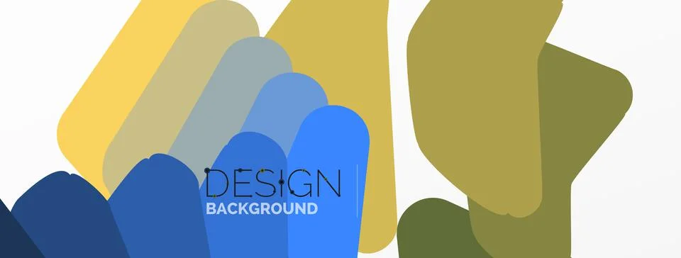 Background, creative geometric shapes composition with gradient effect Stock Illustration