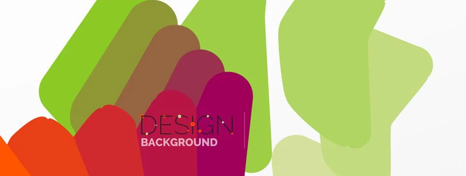Background, creative geometric shapes composition with gradient effect Stock Illustration