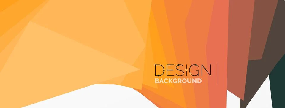 Background, creative geometric shapes composition with gradient effect Stock Illustration