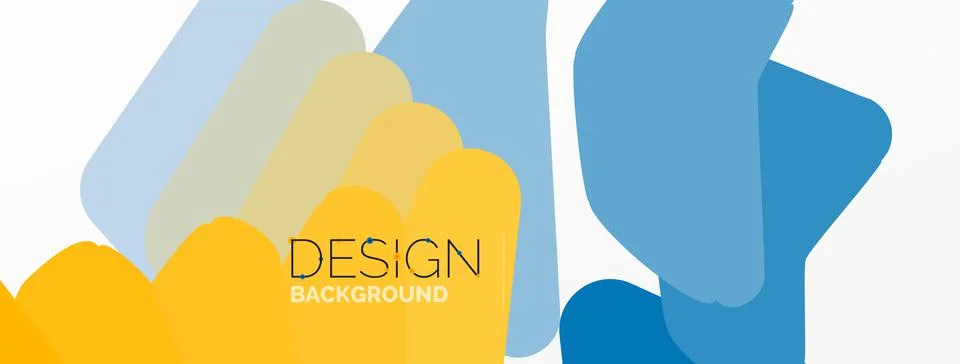 Background, creative geometric shapes composition with gradient effect 스톡 일러스트